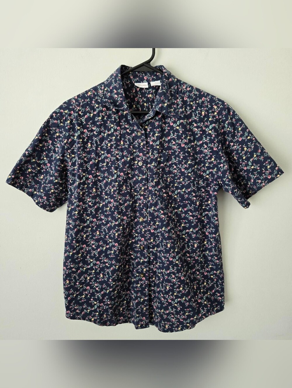 Vintage 90s Cherokee Floral Button Down Shirt